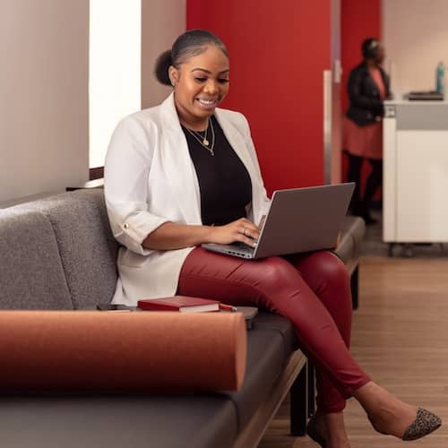Encouragement to be authentic in interviews.