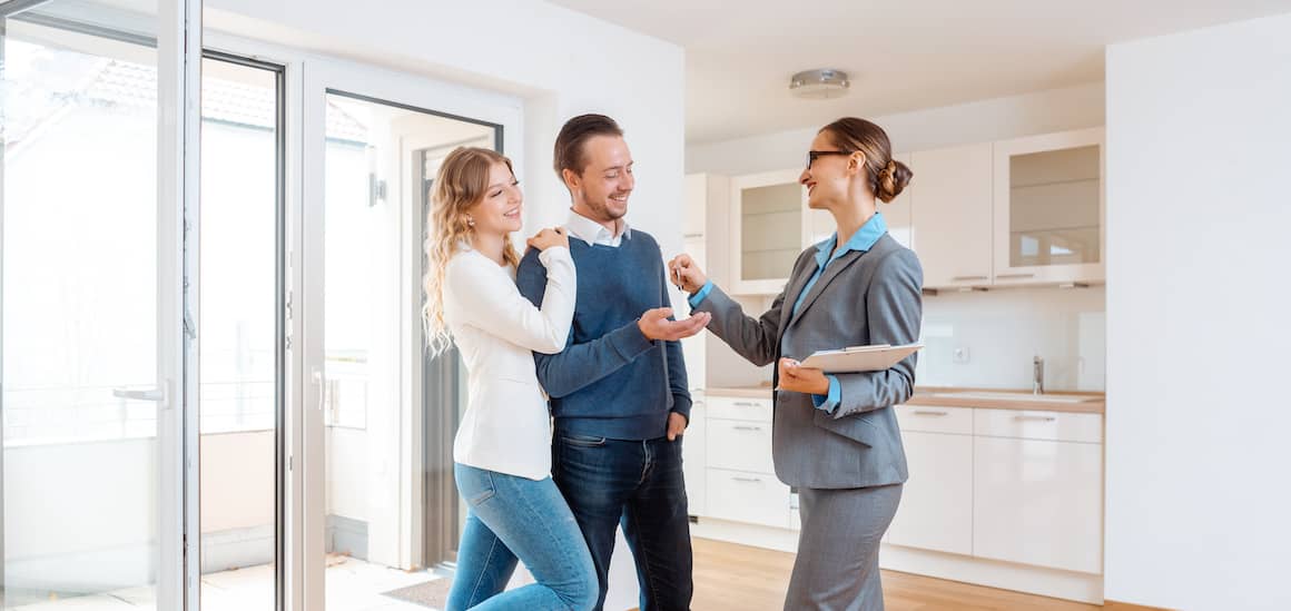 Image potentially related to renting a home, featuring a couple in a housing context.