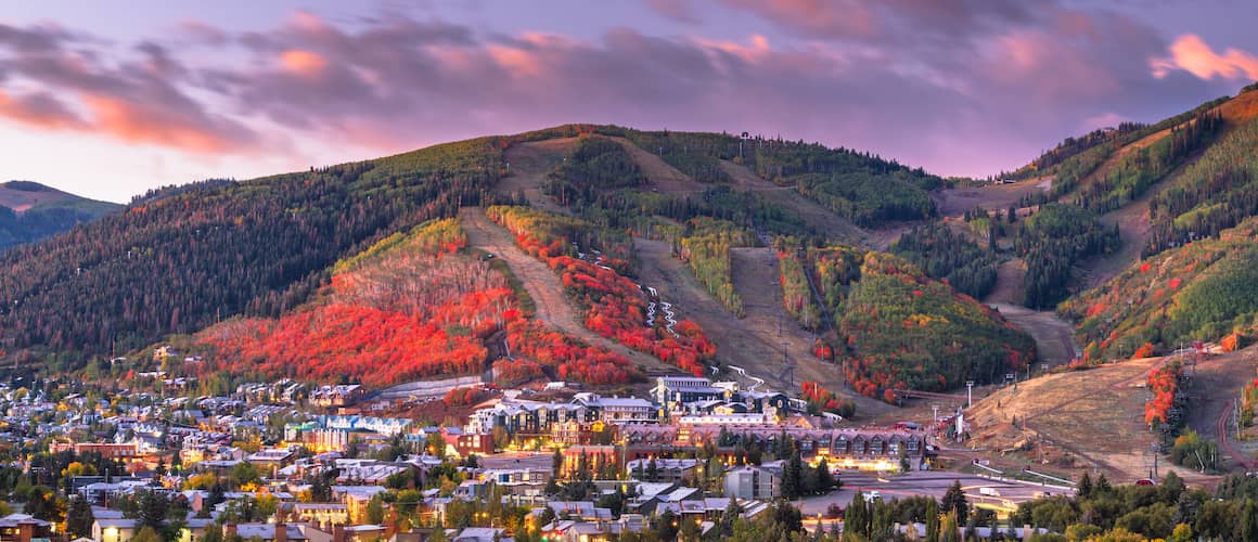 RHB Assets From IGX: Park City, Utah with a mountain range in the background.