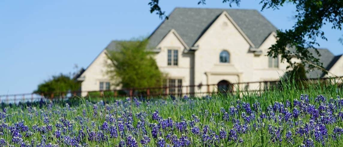 A countryside home, showcasing a rural residence with natural surroundings.