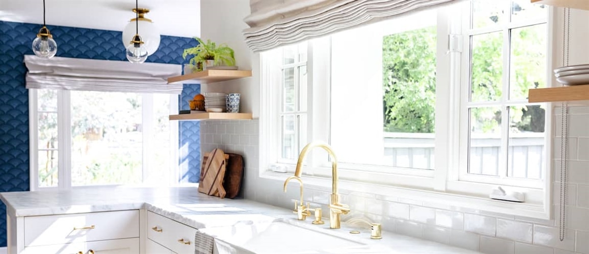 RHB Assets From IGX: A bright sunny white kitchen