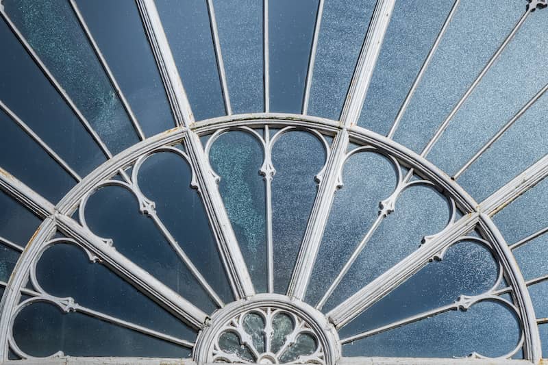 Decorative Cameo window designed to deliver more light into the home.