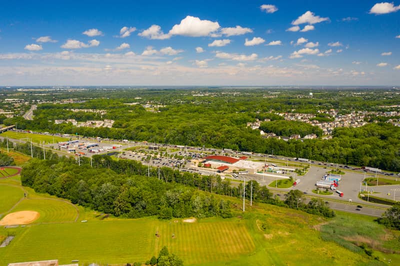 RHB Assets From IGX: Biden Welcome Center along I-95 in Newark Delaware