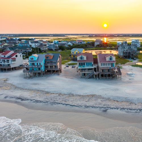 North Carolina beach houses.