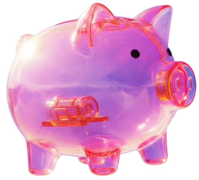 Piggy bank illustration