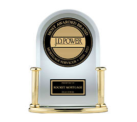The glass, black and gold J.D. Power award is given to products or services ranked highest in J.D. Power Consumer Studies.