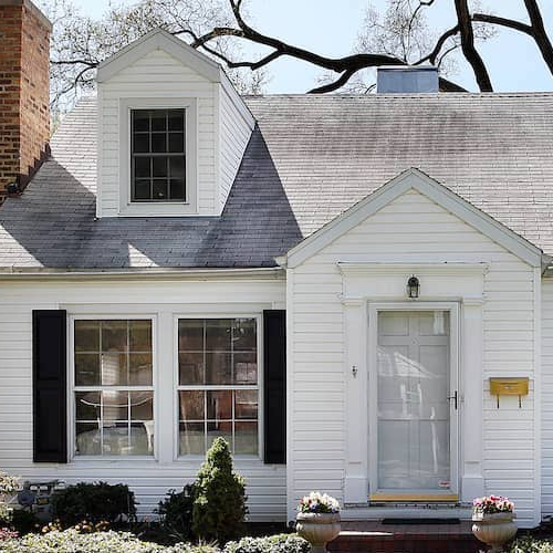 A starter home, typically a smaller or more affordable initial property for first-time buyers.