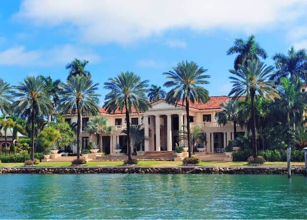 RHB Assets From IGX: Waterfront mansion in Miami Florida