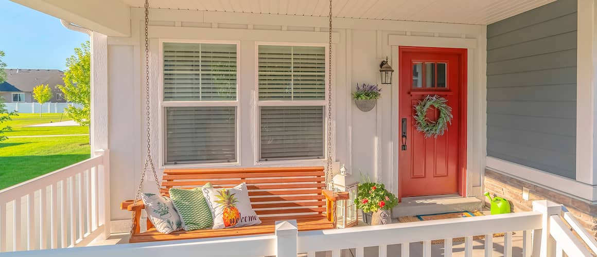 RHB Assets From IGX: Front porch ideas with furniture and plants