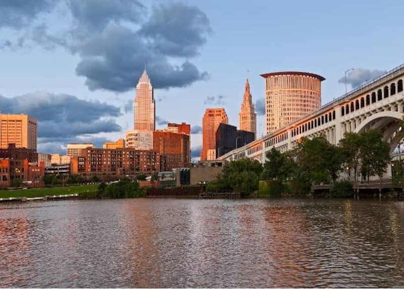 RHB Assets From IGX: Cleveland Ohio city skyline