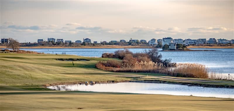 RHB Assets From IGX: Weekapaug Golf Club in Westerly, Rhode Island with a beautiful fairway and surrounding trees.