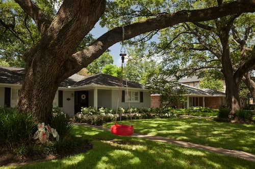 Ranch style home in Houston Texas.