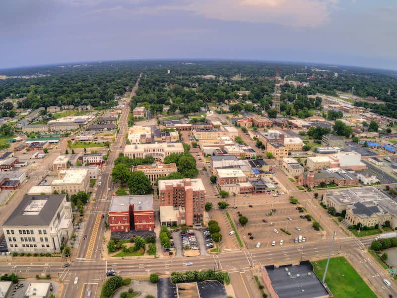 RHB Assets From IGX: A picturesque cityscape of Jackson, Tennessee.