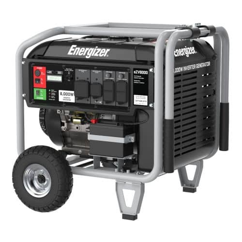 RHB Assets From IGX: Energizer EZV8000 portable generator on a white background.