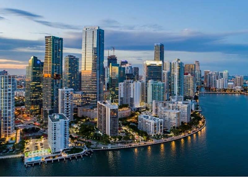 RHB Assets From IGX: Downtown Miami Florida cityscape