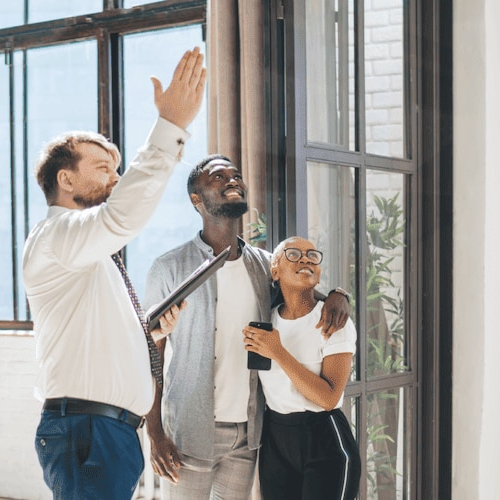 RHB Assets From IGX: Home features infographic on a computer screen