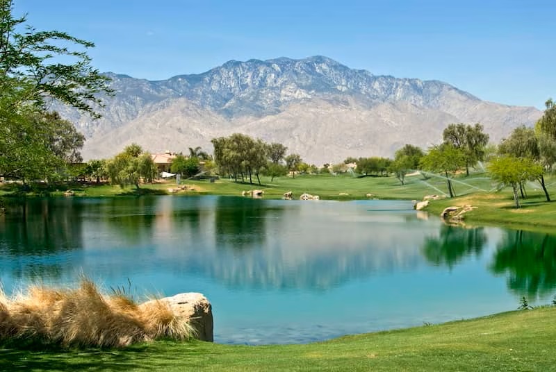 Lake in the mountains