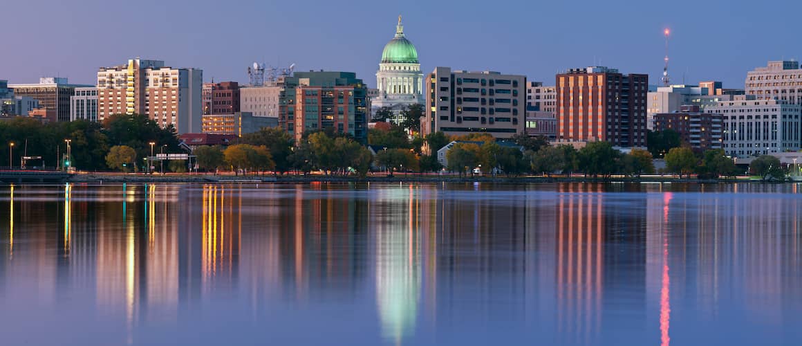 RHB Assets From IGX: Madison Wisconsin city skyline