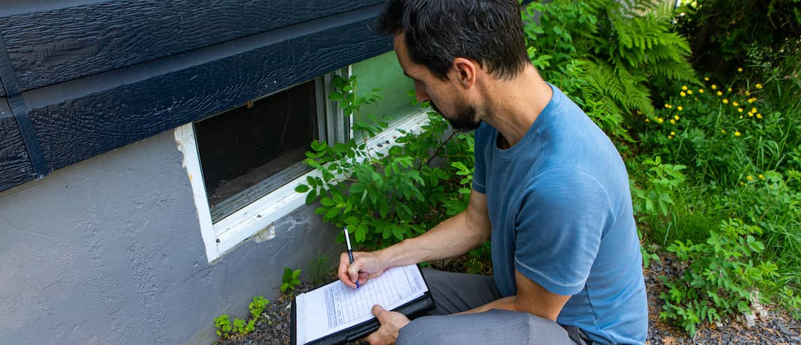 RHB Assets From IGX: Home inspection fails concept with a checklist