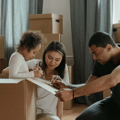 RHB Assets From IGX: Happy family unboxing in their new home