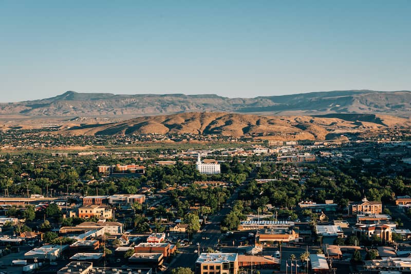 RHB Assets From IGX: View of Pioneer Park with a city skyline in the background.