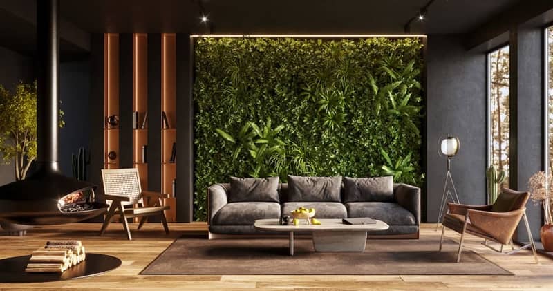 RHB Assets From IGX: Living wall with various plants