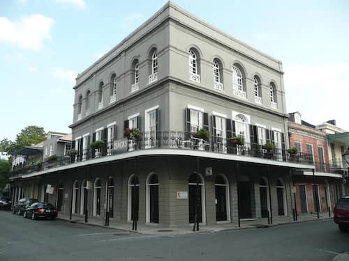 RHB Assets From IGX: Exterior of the historic LaLaurie Mansion in New Orleans