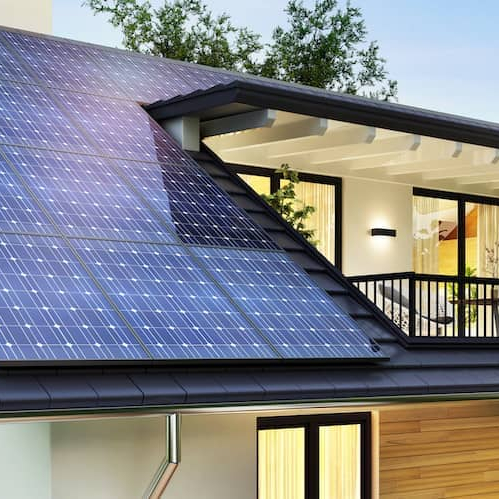 RHB Assets From IGX: Solar panels installed on a house roof