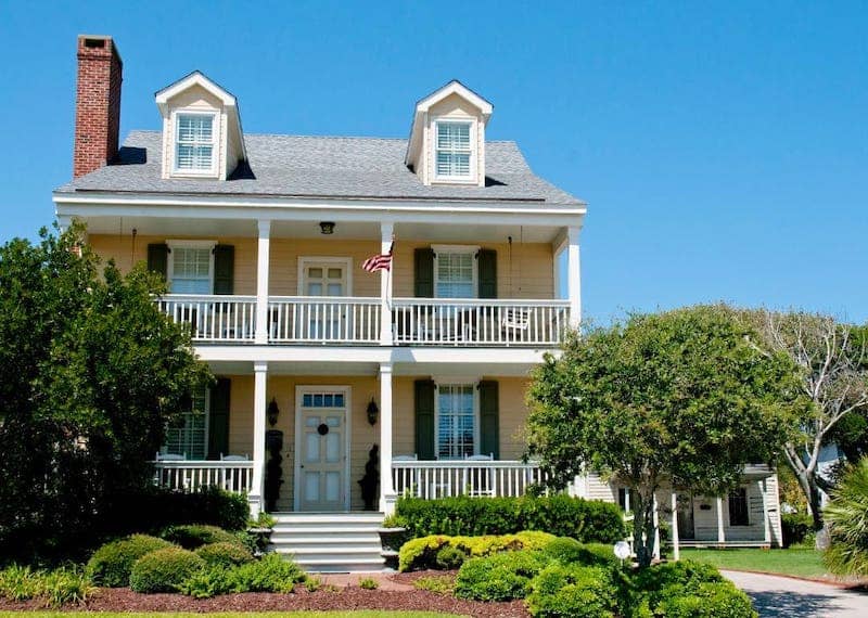 Historic two story home.