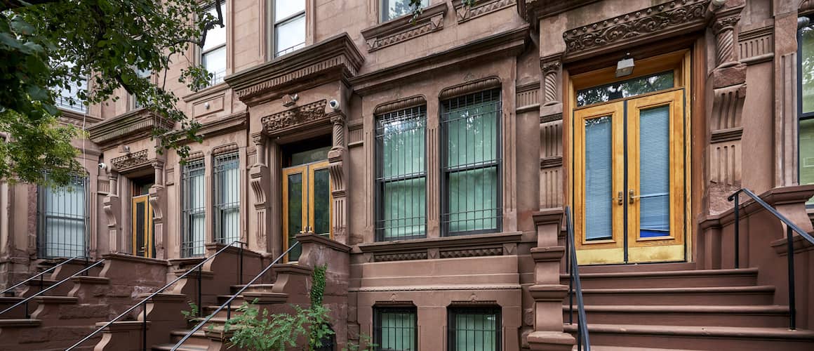 RHB Assets From IGX: Elegant Manhattan brownstone with classic architectural features.