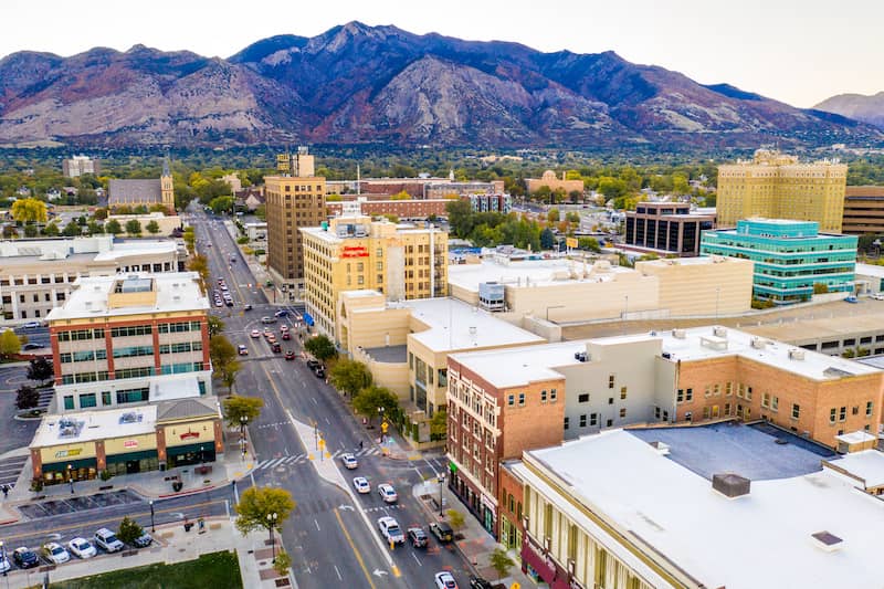 Downtown Ogden Utah