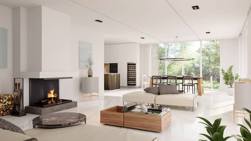 RHB Assets From IGX: A neutral-toned living room with comfortable seating and natural lighting.