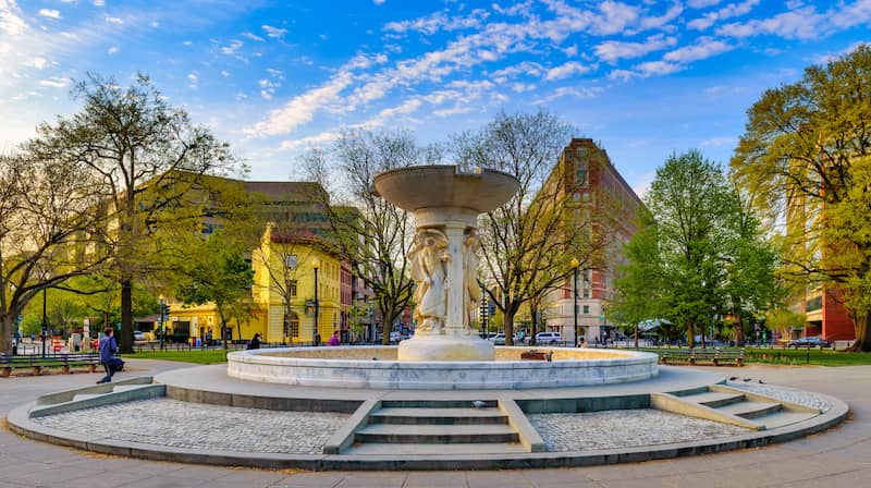 Rear Admiral Samuel Francis Dupont Memorial Fountain.