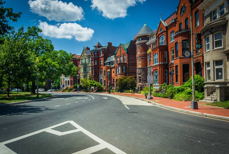 RHB Assets From IGX: Historic Ellicott City, Maryland, featuring charming buildings and a river.