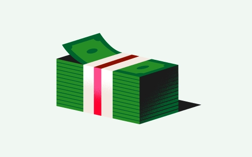 Stack of cash
