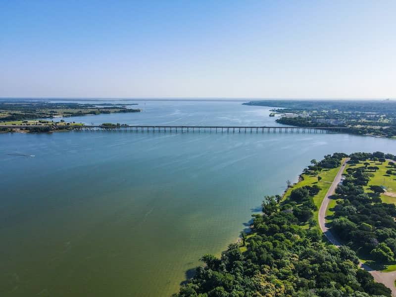 RHB Assets From IGX: Lake Waco Texas water landscape