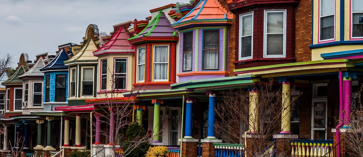 RHB Assets From IGX: Rowhouses in Baltimore Maryland