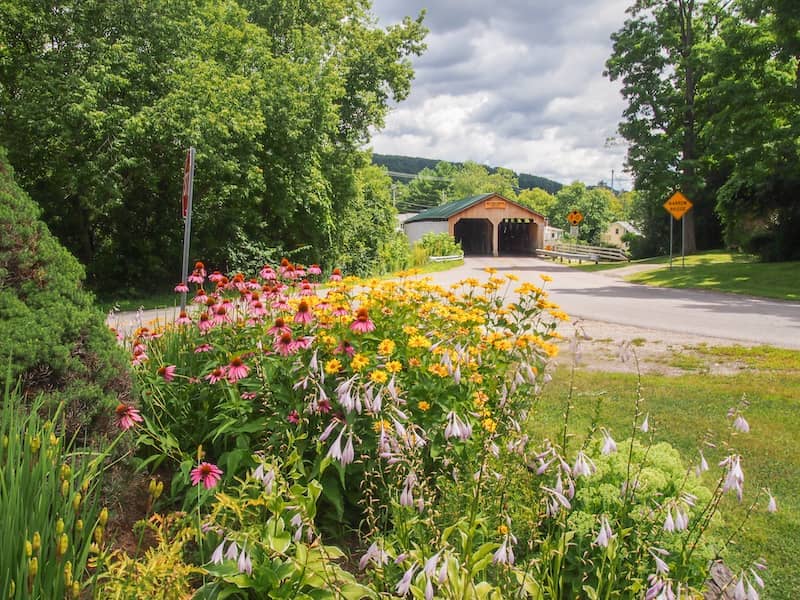 RHB Assets From IGX: Pulp Mill Bridge in Middlebury, Vermont