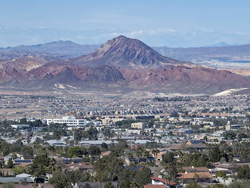 Vista view of Henderson, Nevada.