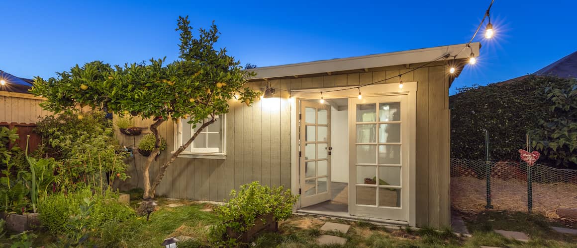 An accessory dwelling, potentially illustrating an additional dwelling unit on a property.