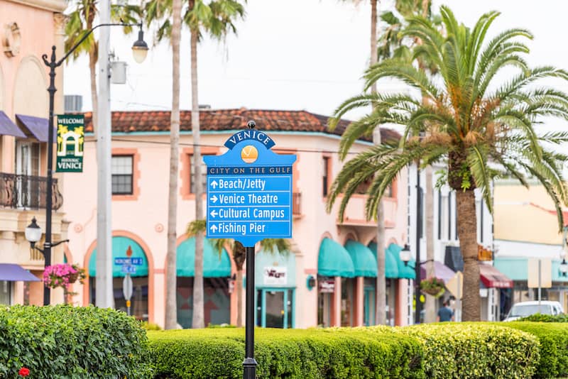 Venice Florida City Signage