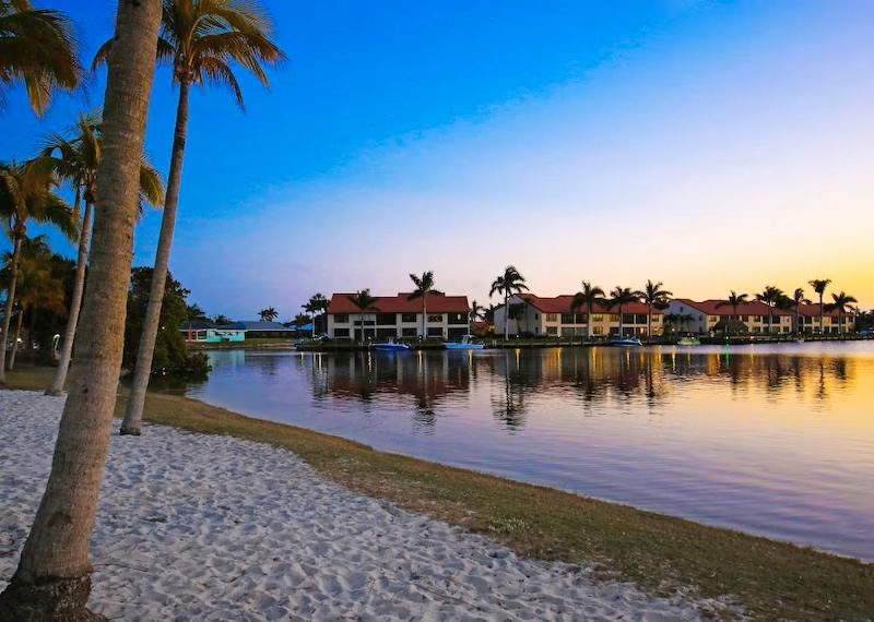 Beach in Cape Coral Florida 