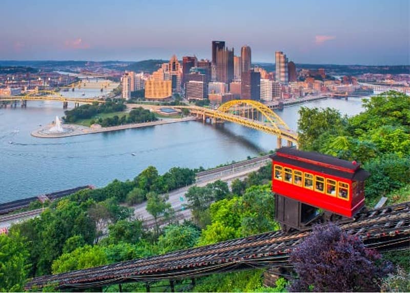 RHB Assets From IGX: Pittsburgh Pennsylvania city skyline