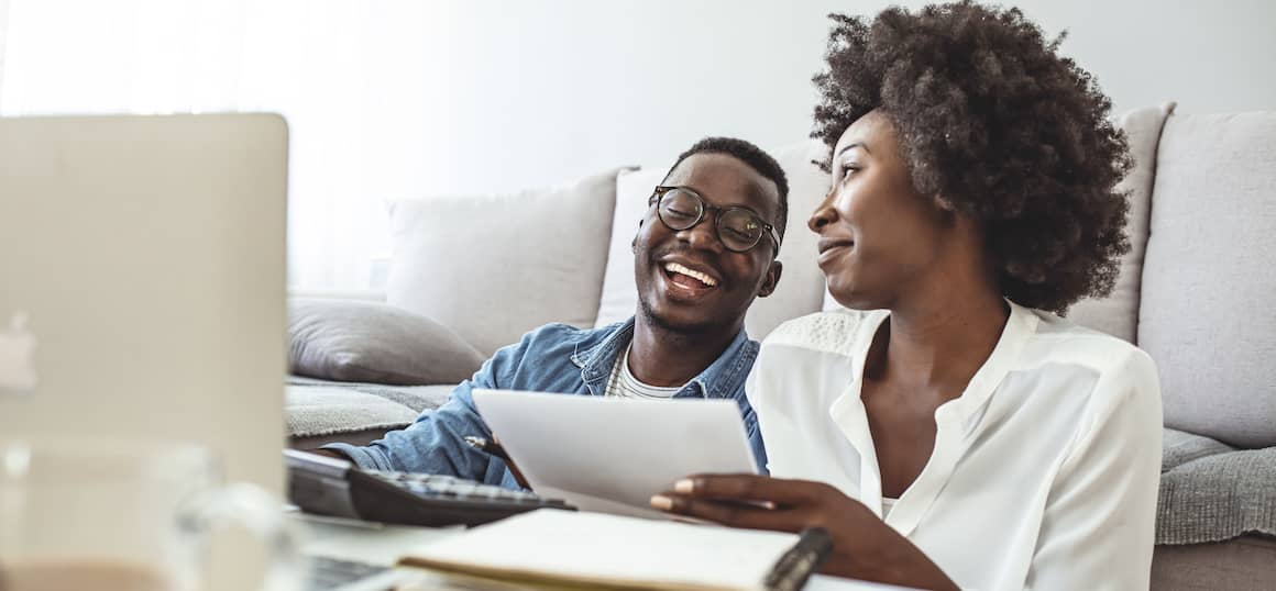 RHB Assets From IGX: A couple paying bills online