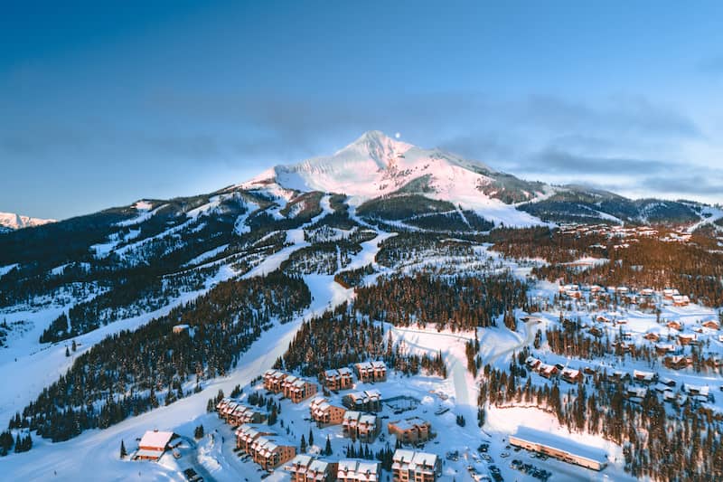 RHB Assets From IGX: Breathtaking mountain landscape in Big Sky, Montana.