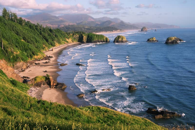 RHB Assets From IGX: Cannon Beach in Oregon with Haystack Rock in the background.