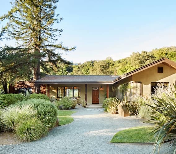 Ranch style home in California.