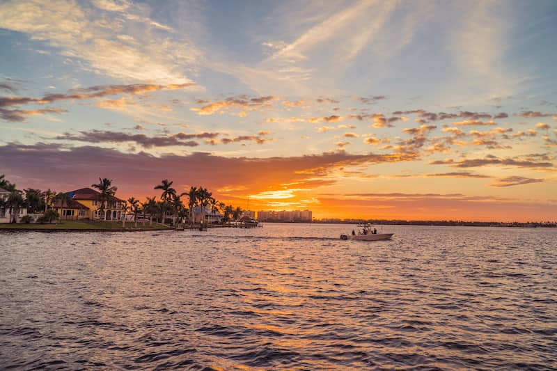 RHB Assets From IGX: Aerial view of Cape Coral Florida