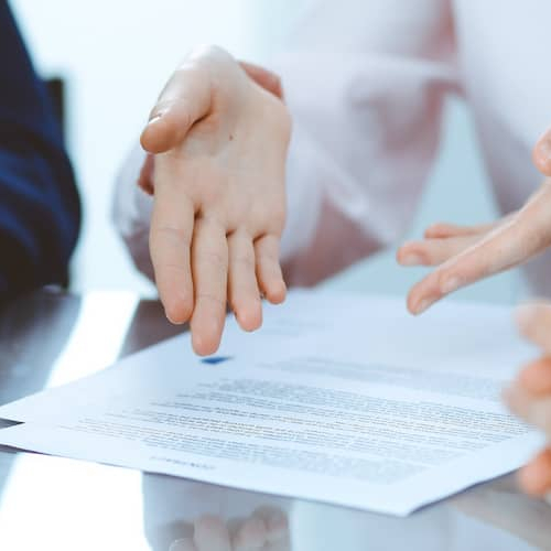 A house ownership certificate.