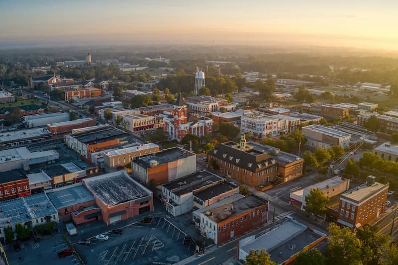 Downtown Statesboro Georgia 